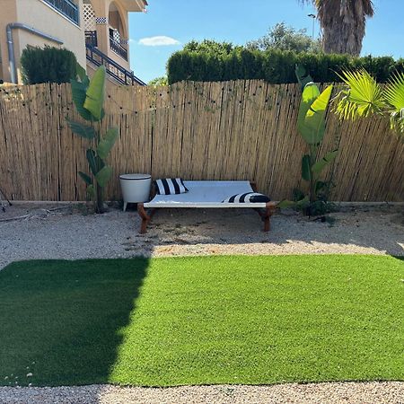 Preciosa Casita Boho Chic En La Playa Villa Gran Alacant Bagian luar foto