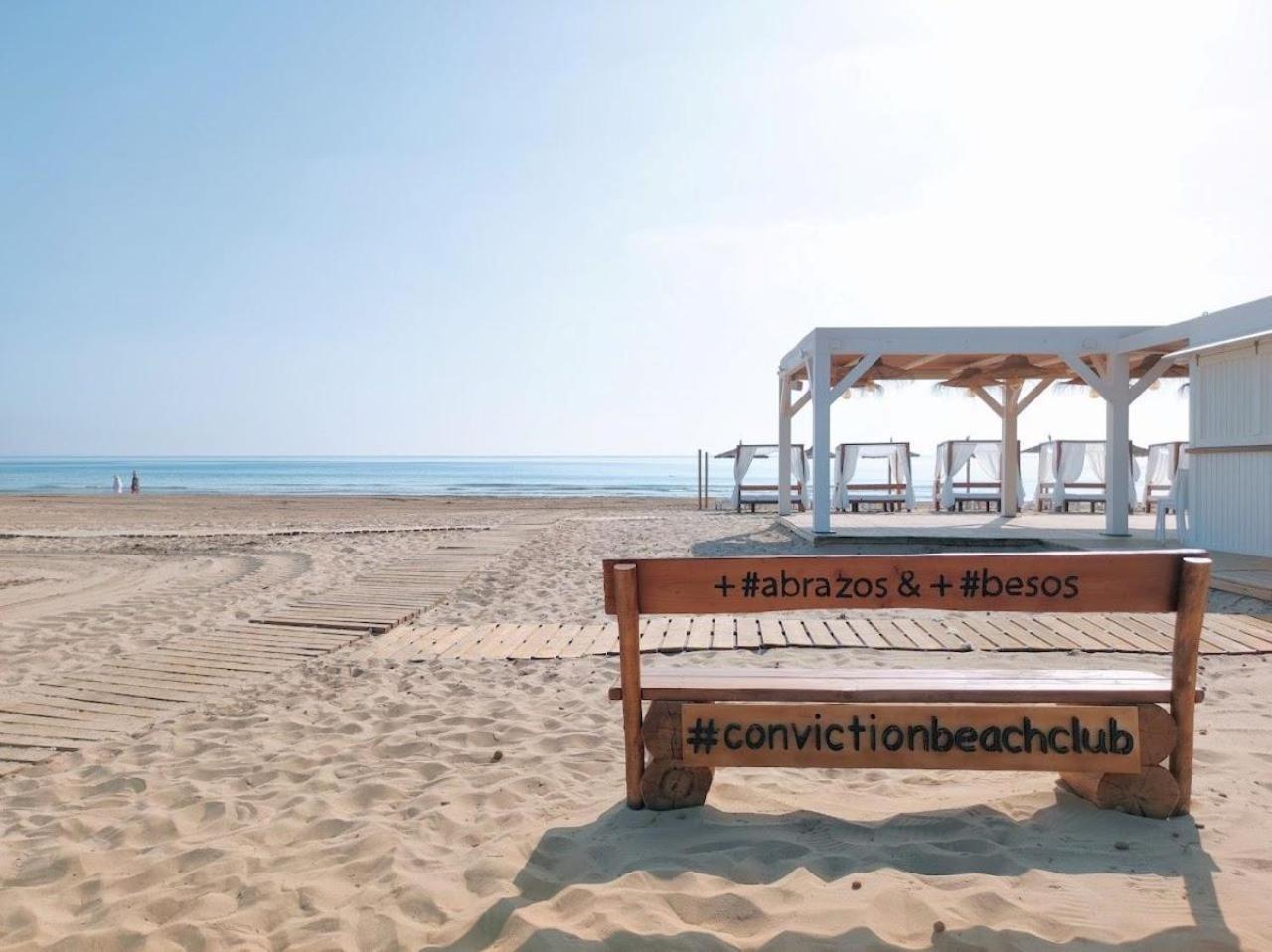 Preciosa Casita Boho Chic En La Playa Villa Gran Alacant Bagian luar foto